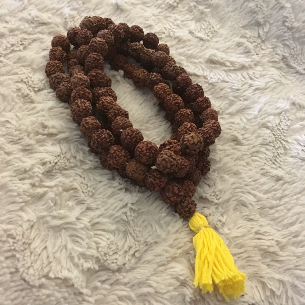 108 Real Rudraksha Mala Beads